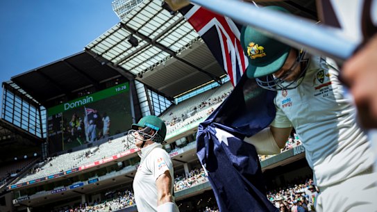 Last year's Boxing Day Test at the MCG.