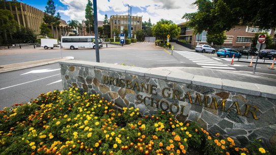 A student and his father have tested positive.