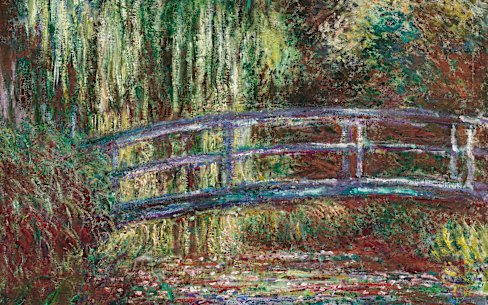 Claude Monet The water lily pond 1900