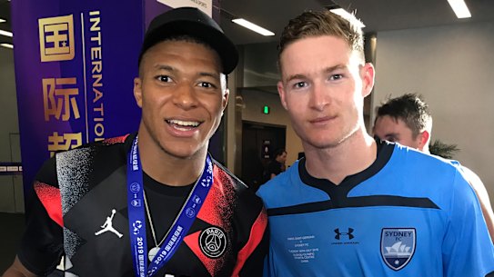 Harry Van der Saag and Kylian Mbappe.
