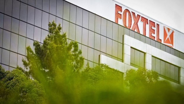 Foxtel’s headquarters in Sydney. The company is being sold by News Corp.