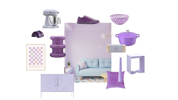 Bobbi Beck “Froyo” wallpaper, from $149 a roll.