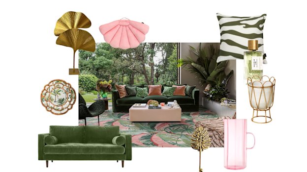 Centre photograh courtesy of Designer Rugs.