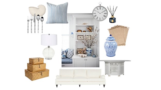 Centre photograph by Lisa Cohen, courtesy of Maine House Interiors