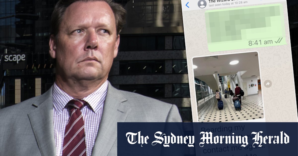 Conman Kris Ridgway hit with travel restraint orders after claiming he'd fled in fake SMS - Vimarsana News