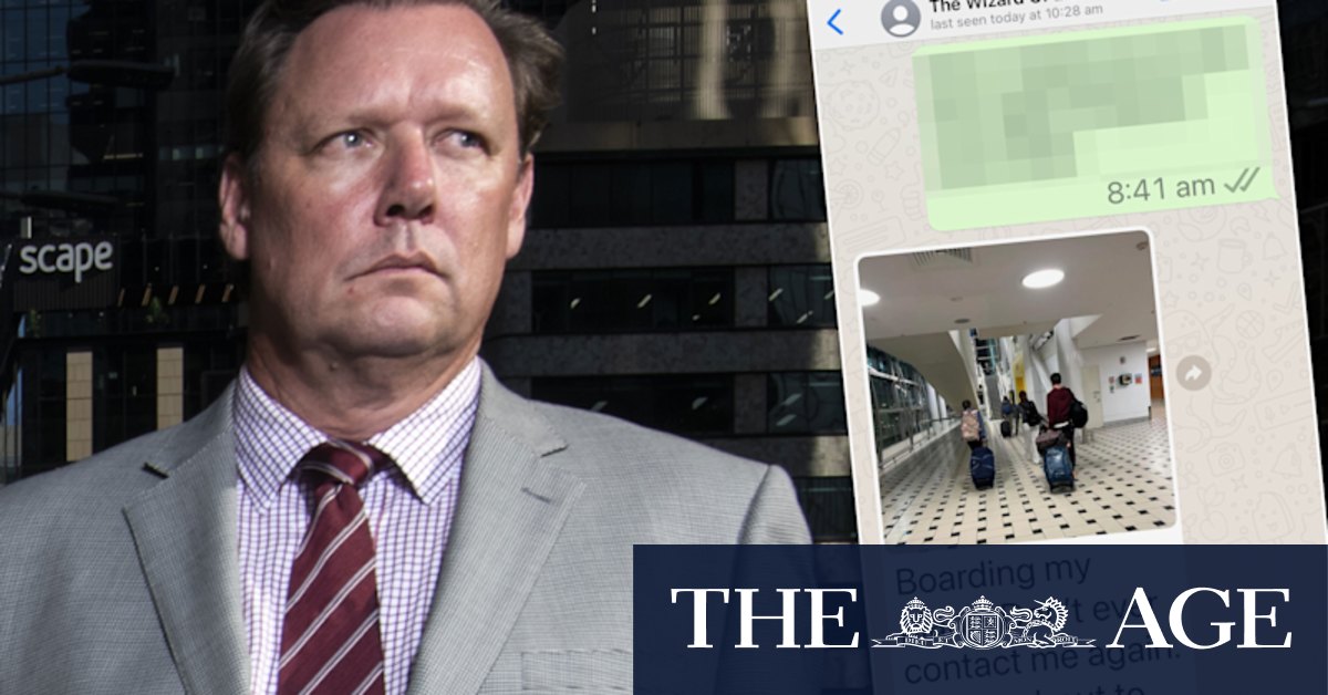 Conman Kris Ridgway hit with travel restraint orders after claiming he'd fled in fake SMS - Vimarsana News