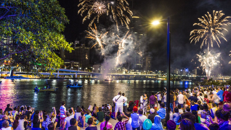 Brisbane New Years Eve Fireworks 2022 Cancelled Brisbane Nye To Kiss Goodbye To Pashing Strangers Fireworks And 2020