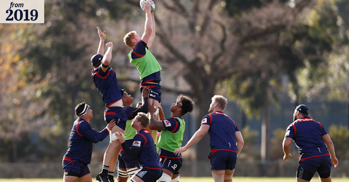 Rebels' lineout standing among the best in Super Rugby