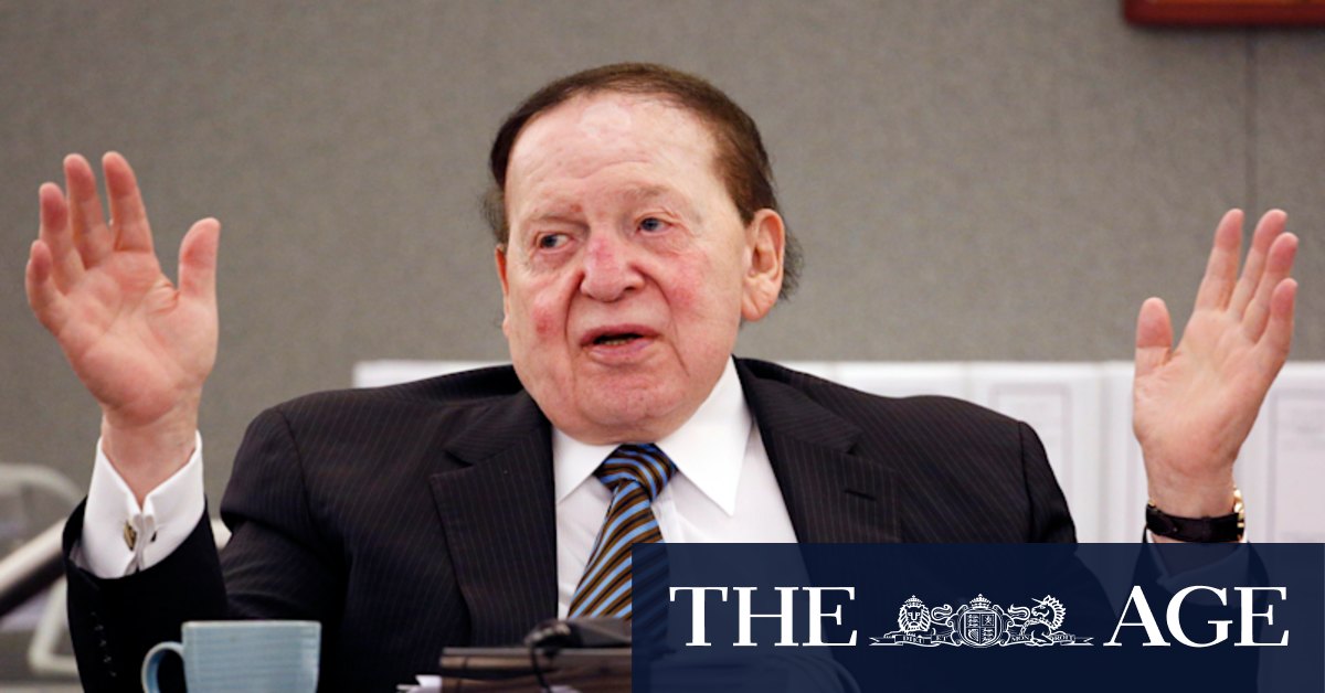 Sheldon Adelson, casino magnate and billionaire Trump donor, dies - Vimarsana News