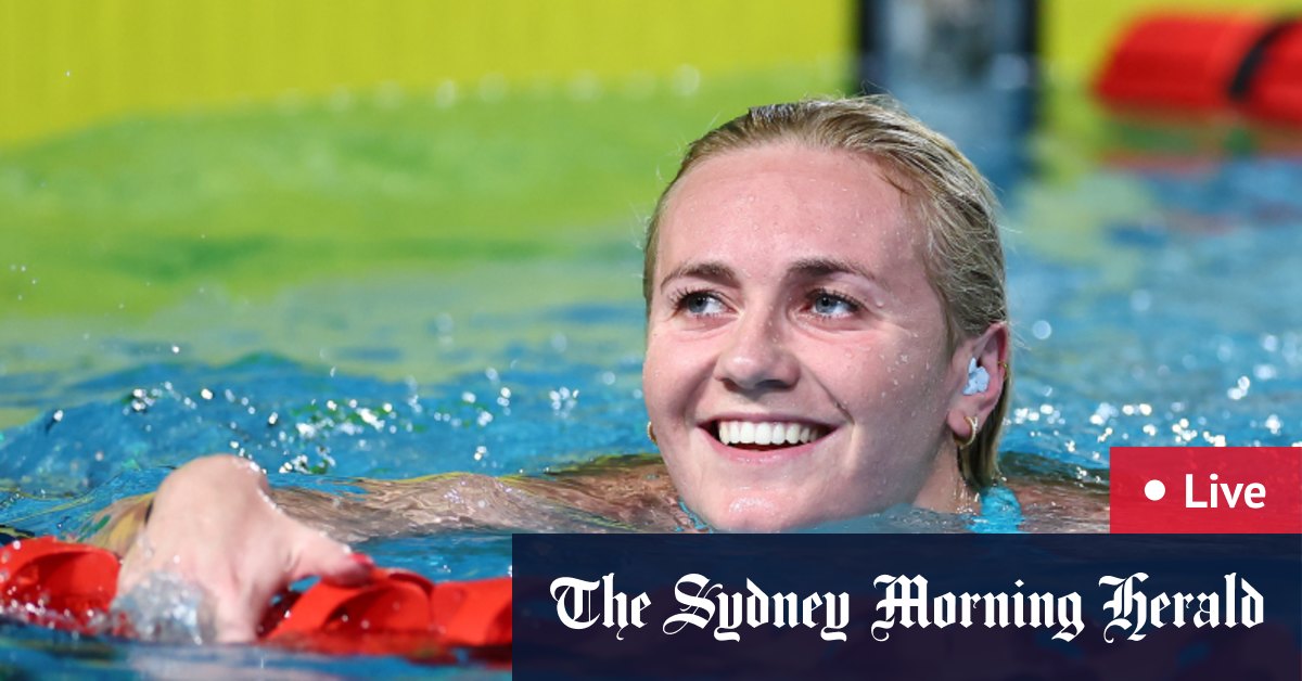 Australian swimming trials 2024 as it happened: Titmus snags three wins in three races, McKeown just shy of own world record in 200m backstroke win