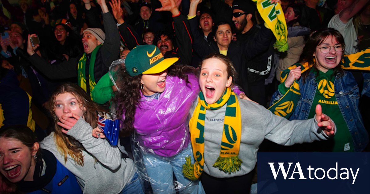 'I'm exhilarated!' Federation Square erupts as the Matildas advance to the semi-finals - Vimarsana News