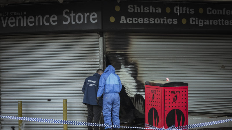 Tobacco shop set ablaze in another suspicious fire in Melbourne’s north