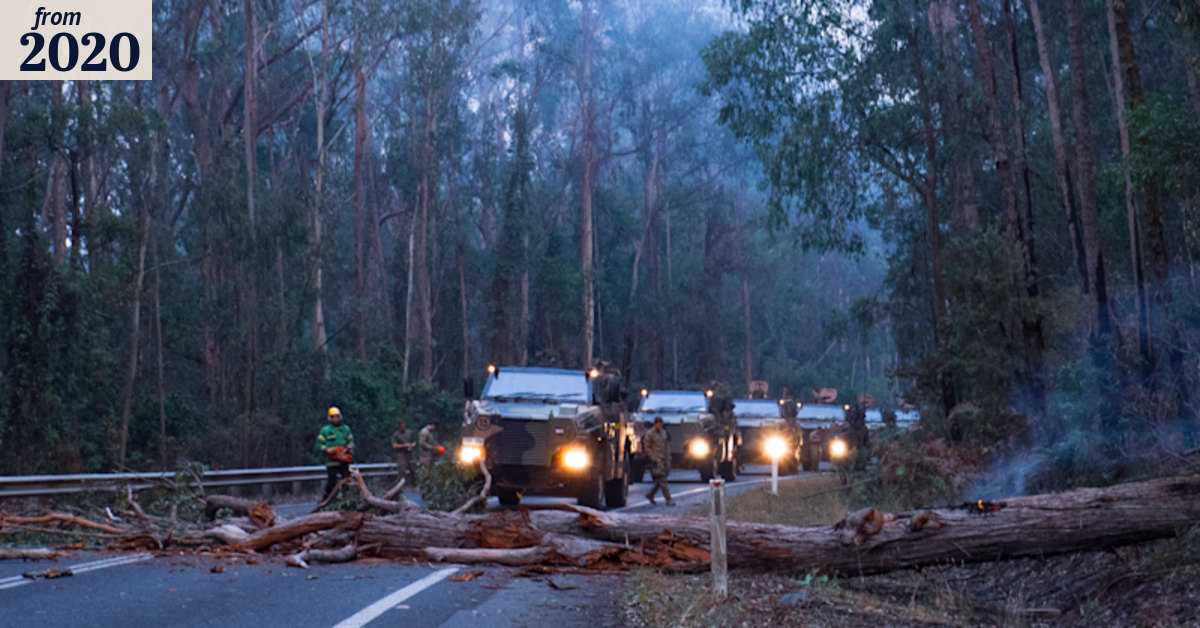 Speed critical in helping bushfire victims