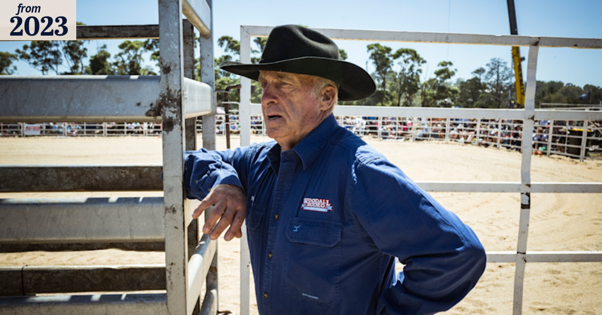 Bunyip Rodeo: At 80 years old, Ron is still raring to run rodeos