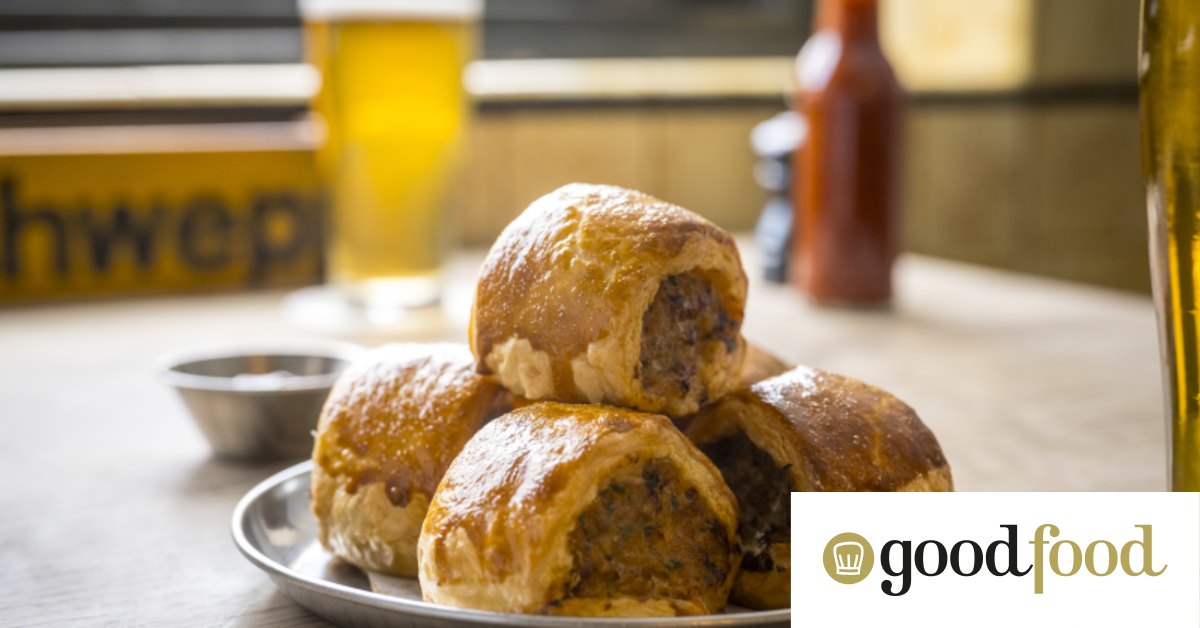 Fitzroy’s famous Builders Arms Hotel share their special, simple half-time sausage roll recipe