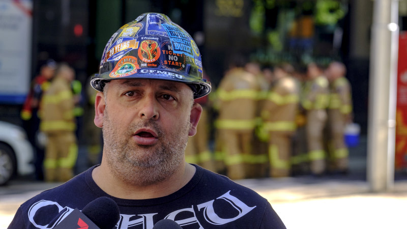 Axed CFMEU official charged over road rage attack