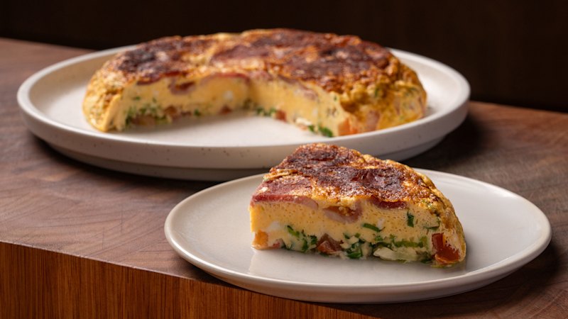 Andy Hearnden shares rice-cooker egg and tomato frittata recipe