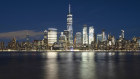 One World Trade Centre towers above the lower Manhattan skyline.