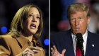 Vice President Kamala Harris, the Democratic presidential nominee (left), and former president Donald Trump, the Republican presidential nominee.