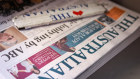 Softer advertising sales weighed on News Corp’s local newspapers including The Australian in the last quarter.