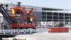 It’s not clear when construction on Amazon’s four-level warehouse in Melbourne’s Craigieburn will resume after halting in March.