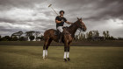 Lifestyles of the rich and famous: Tolga Kumova playing polo. 