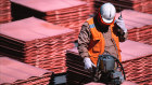 Stacked cathodes at BHP Billiton’s giant Escondida copper mine in northern Chile.