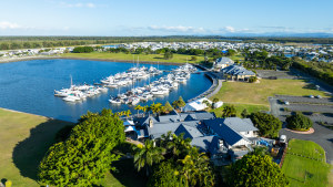 The hotel is part of the Roche family’s Calypso Bay master-planned estate.