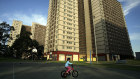Authorities are fighting to stop infection break out in seven high-rise housing commission apartments.