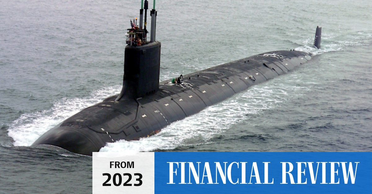 AUKUS annoucement: nuclear submarines to cost up to $368b to counter ...