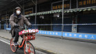 Shuttered: the Wuhan seafood market which has been linked to the coronavirus outbreak.