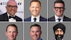 Clockwise from top left: EY Australia CEO David Larocca, and Alvarez & Marsal managing directors (and former EY partners) Sean Keegan, Andrew Sharp, Jagmohan Singh, Adam Woodward and Edward Consett.  