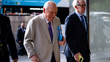 SMH/SFR COURTS NEWS: Alan Jones arrives at Downing Centre Courts. Tuesday, October 6th, 2026. Photo: Audrey Richardson, The Sydney Morning Herald.