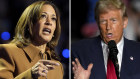 Polls have Kamala Harris and Donald Trump 50/50 a week out from the US election.