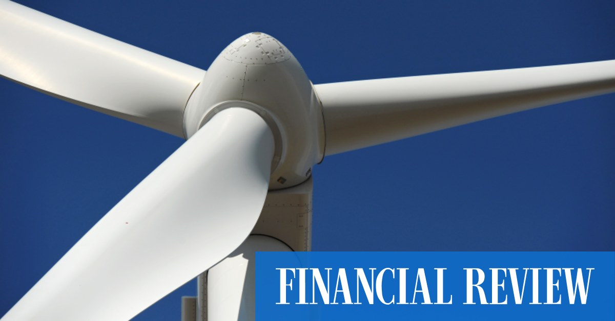 afr.com - Ryan Cropp - Large-scale wind and solar wasting record amounts of power