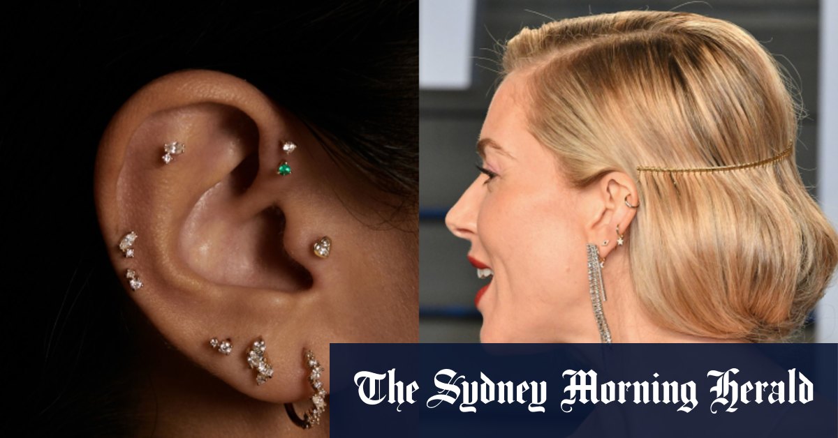 Multiple ear piercings the new Instagram trend