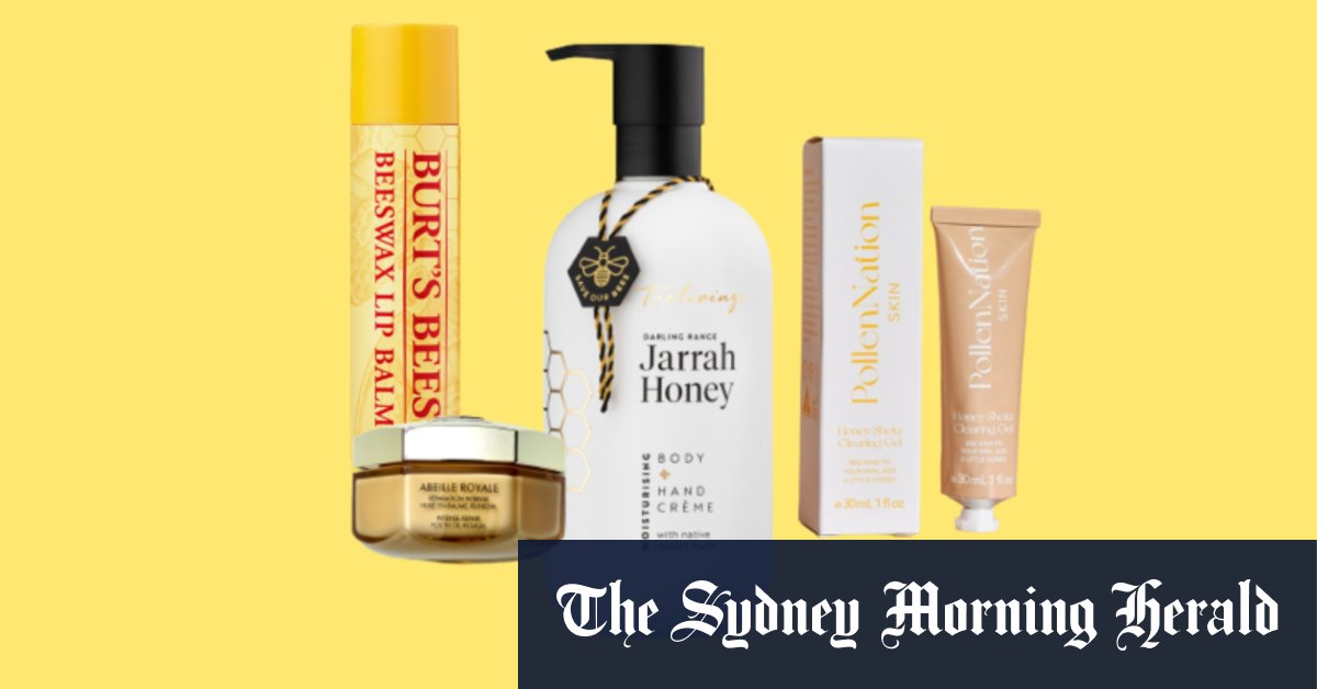 Oh, honey! New beauty products with in-built buzz