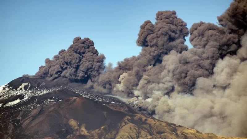 Sicily earthquake: Mount Etna erupts triggering earthquake injuring ten and destroying homes