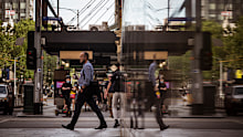 The Australian economy grew by 0.4 per cent. 