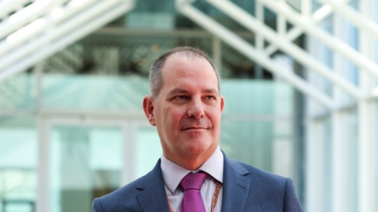 Bureau of Meteorology chief executive Stuart Minchin. 