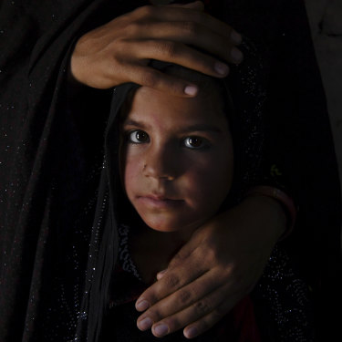 Six-year-old Farzana, whose father agreed to sell her into marriage.