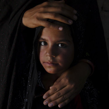Six-year-old Farzana, whose father agreed to sell her into marriage.