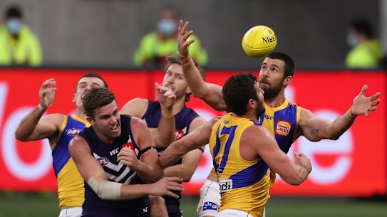 Sunday’s western derby could foreshadow a changing of the guard between WA’s two AFL teams.