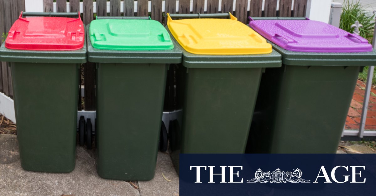 No purple bin for you Residents expected to take glass rubbish to drop
