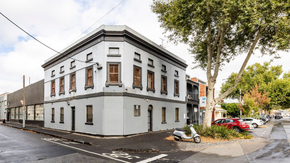 The Cassars own several properties on either side of 371 Fitzroy Street, Fitzroy.