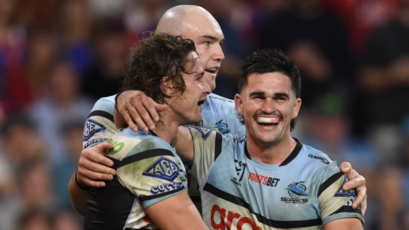 ‘In his saggy undies, ready to flatten me’: The making of Cronulla’s halves saviour