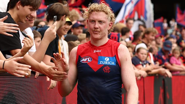Clayton Oliver will play against the Hawks on Saturday at the MCG.