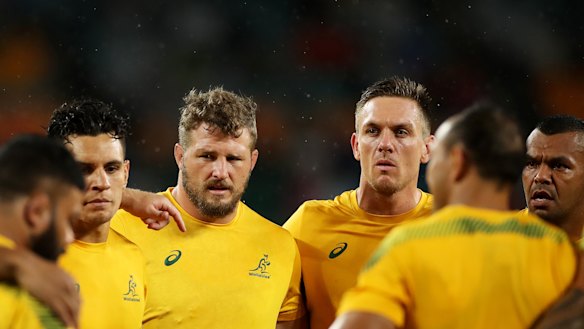 James Slipper is a rare experienced head in Dave Rennie's Wallabies squad.