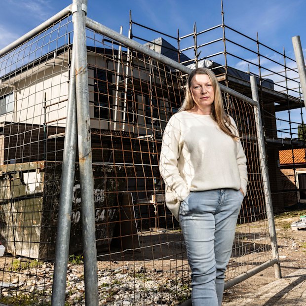 Amanda Owen at her home in Baulkham Hills last year.