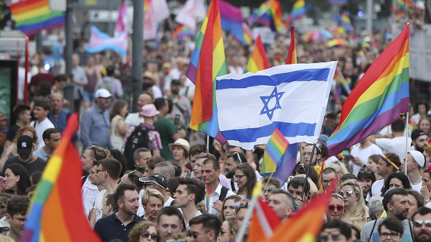 The gay pride parade in Warsaw is the largest in central and Eastern Europe. 